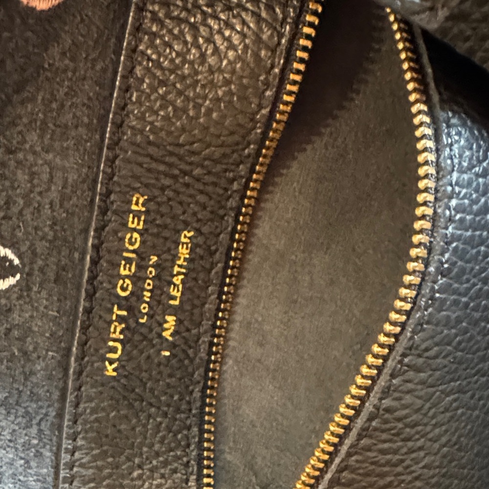 Kurt Geiger Black Tote with Colorful Dots - Picture 12 of 13